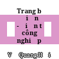 Trang bị điện -điện tử công nghiệp /