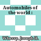 Automobiles of the world :