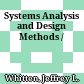 Systems Analysis and Design Methods /