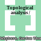 Topological analysis /