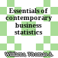 Essentials of contemporary business statistics