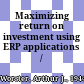 Maximizing return on investment using ERP applications /