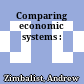 Comparing economic systems :