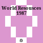 World Resousces 1987